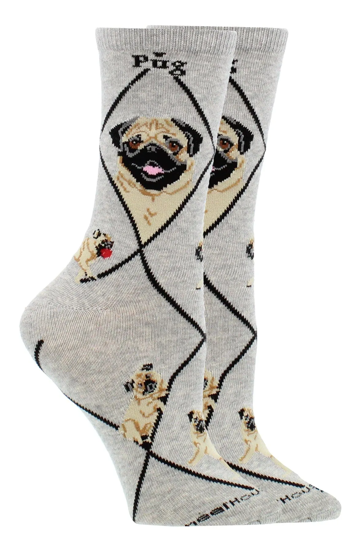 Pug Socks for Women | Perfect Dog Lovers Gift