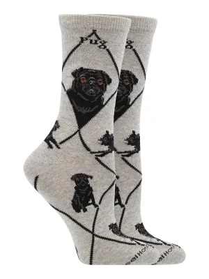Pug Socks for Women | Perfect Dog Lovers Gift