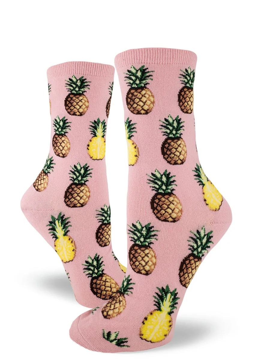 Pursuit of Pineapples Women's Crew Socks
