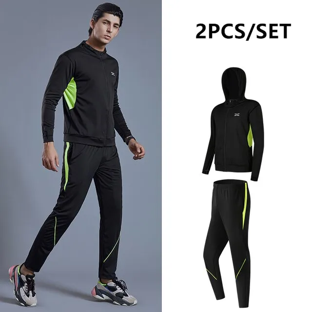 Quick Dry Running Set Men 6PCS/SET