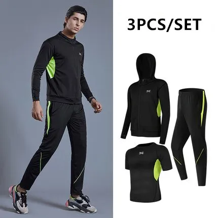 Quick Dry Running Set Men 6PCS/SET