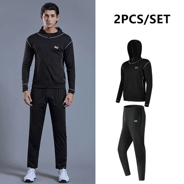 Quick Dry Running Set Men 6PCS/SET