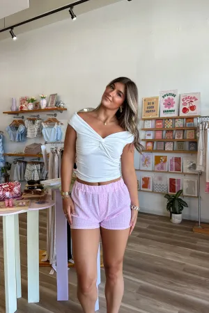 Quincy Boxer Shorts in Pink