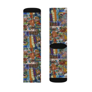 "Sing About Me" socks
