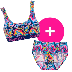 Ripple - Women's Bralette and Full Seamless Bundle