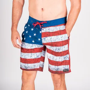 SA BOARD SHORTS 2.0 | AMERICAN FLAG