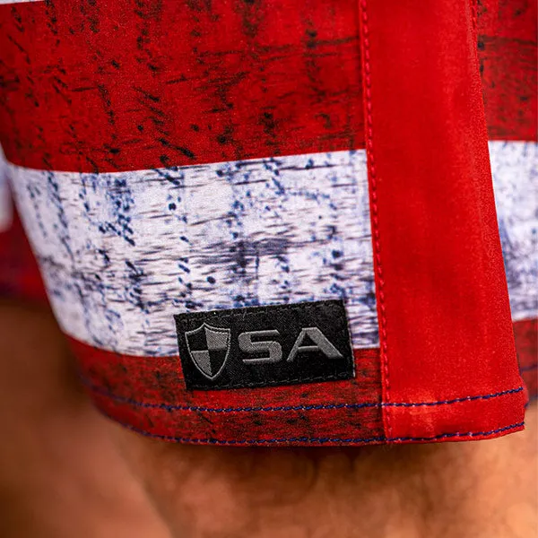 SA BOARD SHORTS 2.0 | AMERICAN FLAG