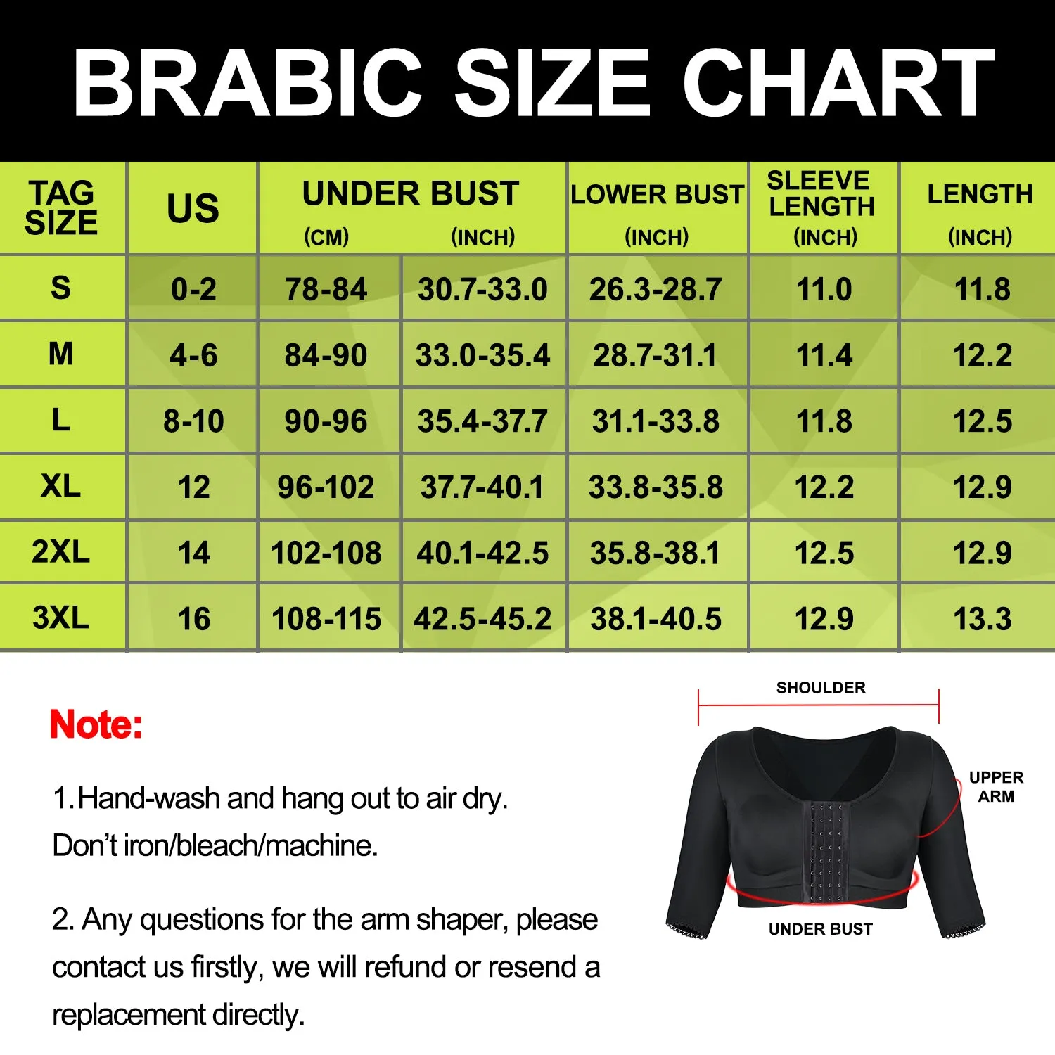Shaper Tops for Women Arm Compression Post Surgery Front Closure Bra Tank Top