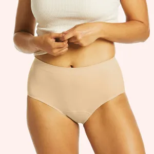 Side Seamfree Period Full Brief - Nude
