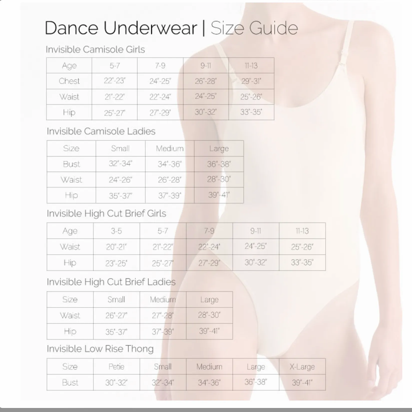 Silky Invisible High Cut Brief