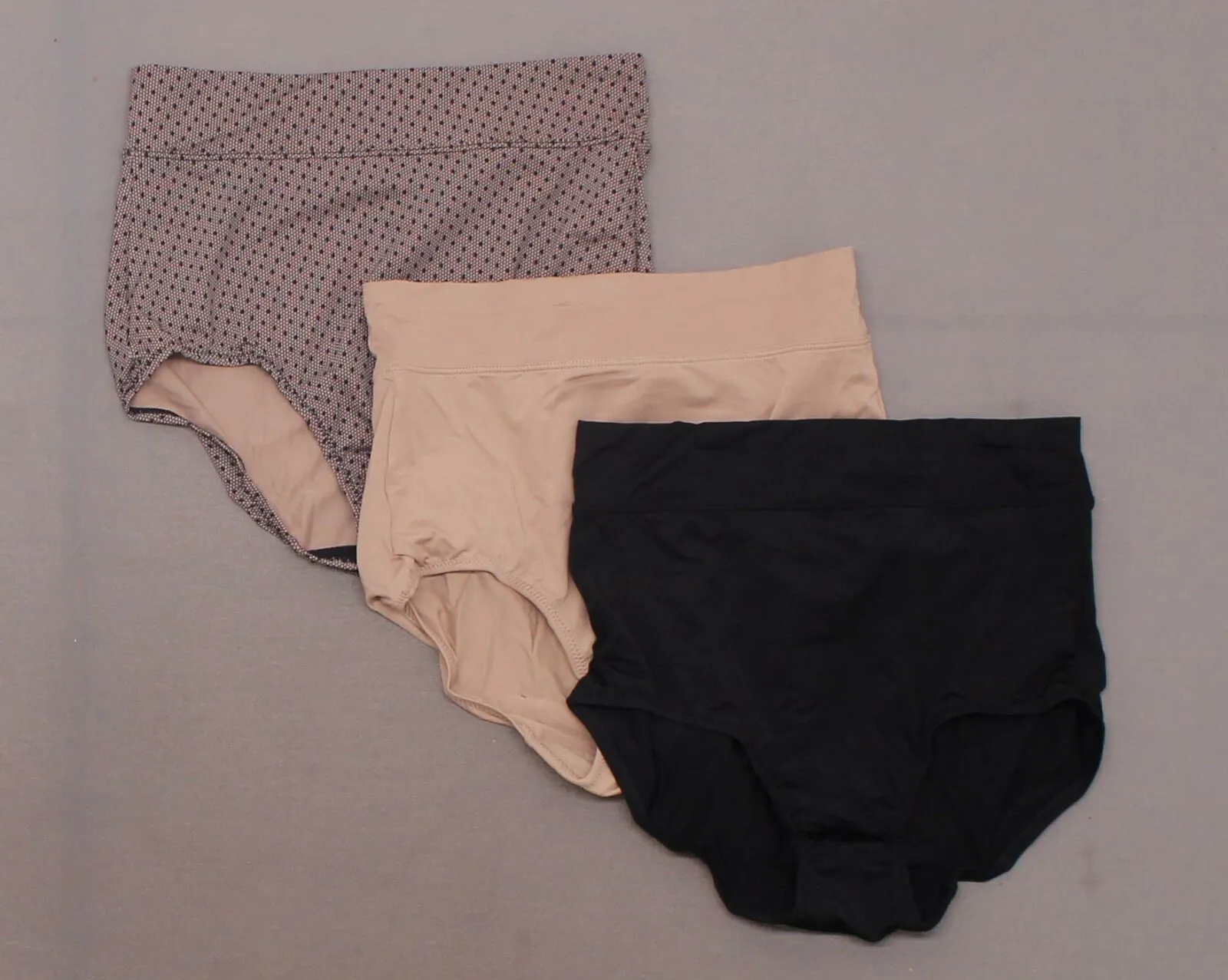 Simply Perfect By Warner's Women's 3 Pairs No Muffin Top Micro Briefs