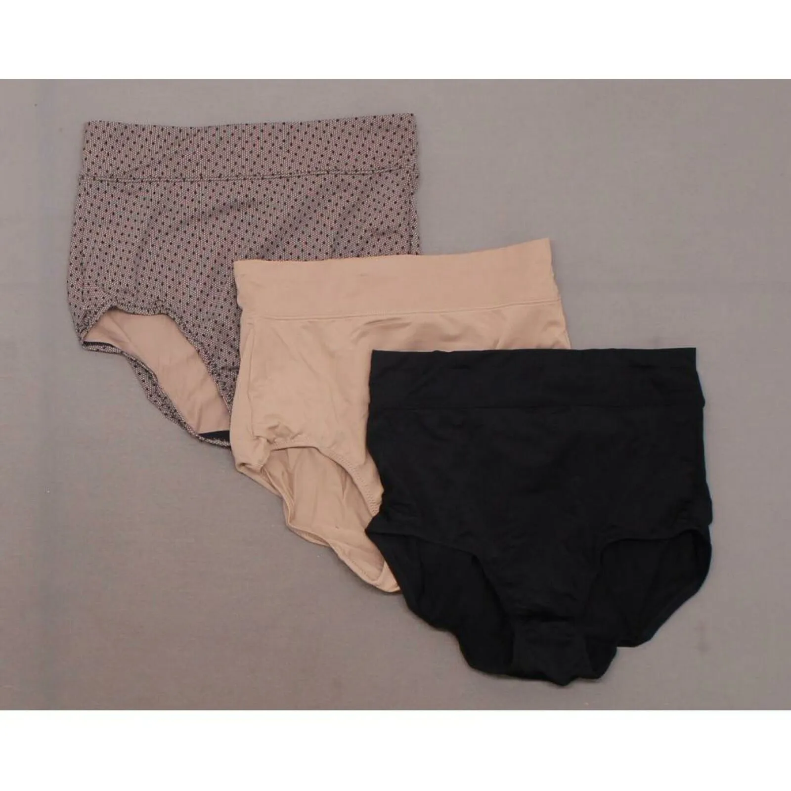 Simply Perfect By Warner's Women's 3 Pairs No Muffin Top Micro Briefs