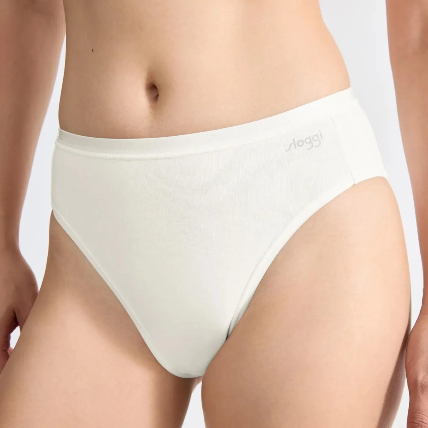 Sloggi GO Cotton Tai 3 Pack Brief | Cream / Black