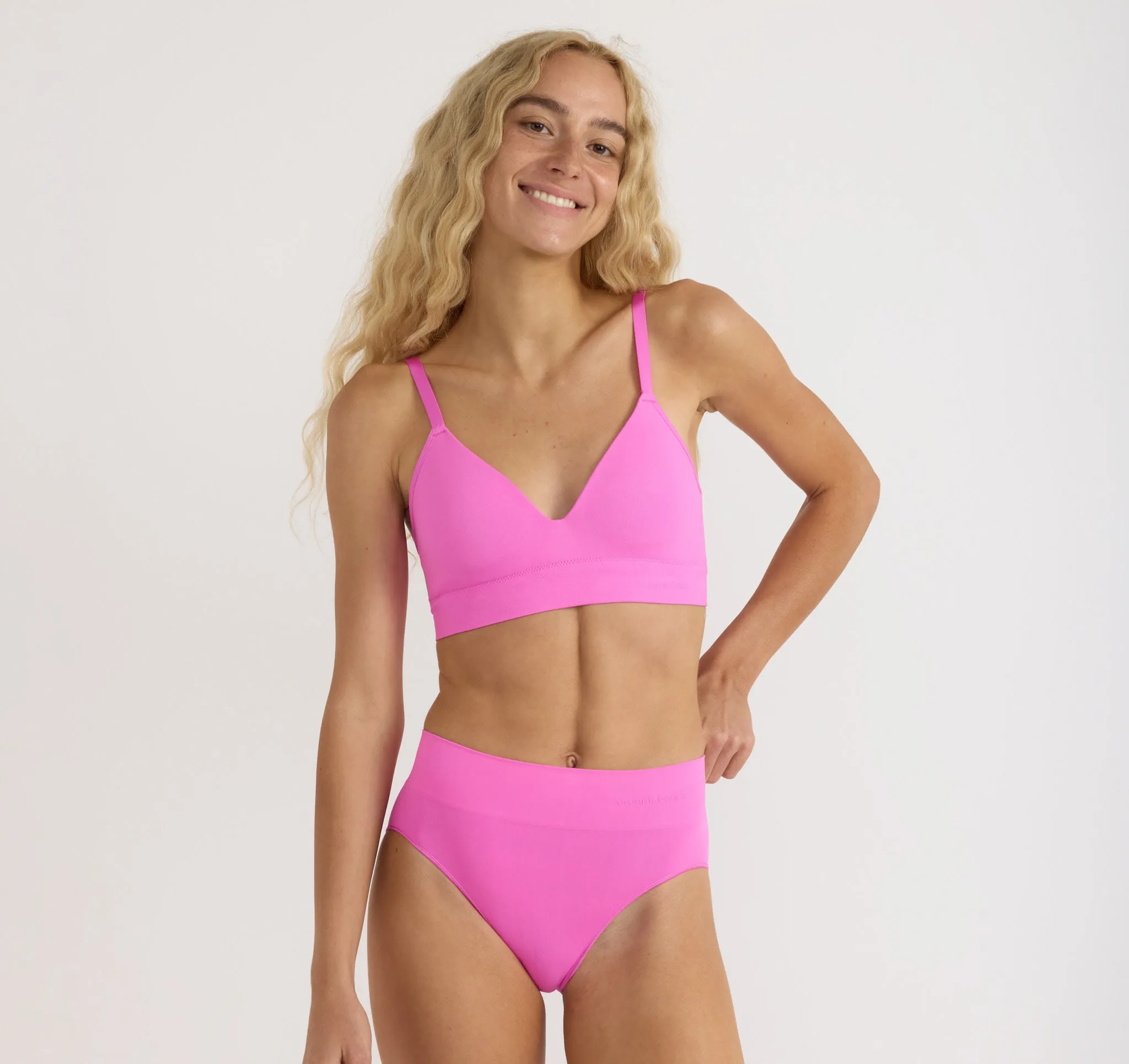 Smooth High-Leg Briefs