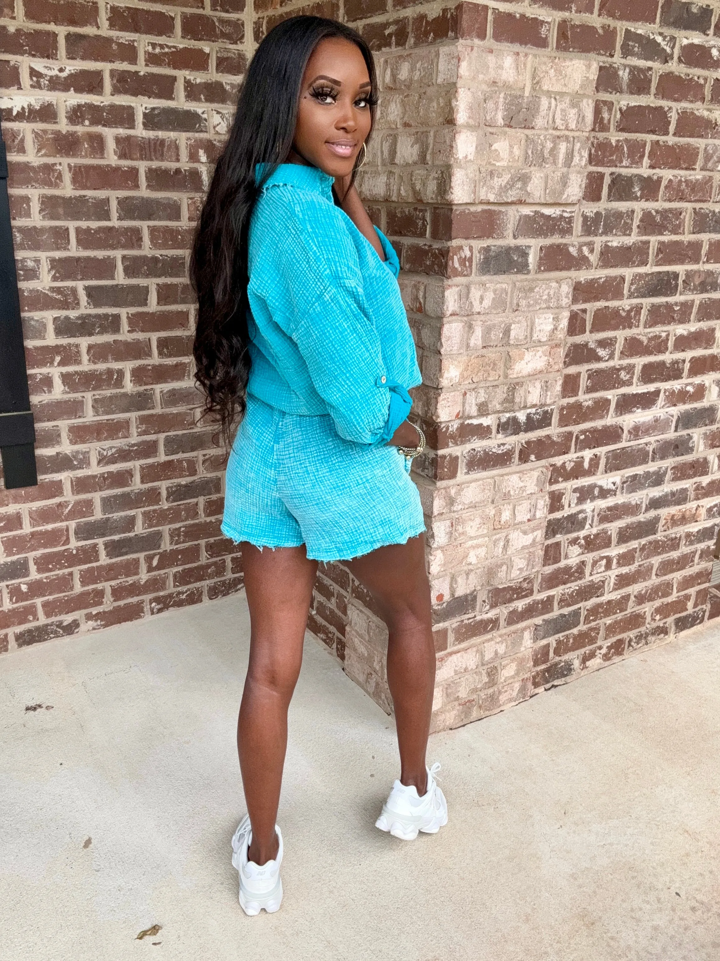 Soft Breeze Shorts Set