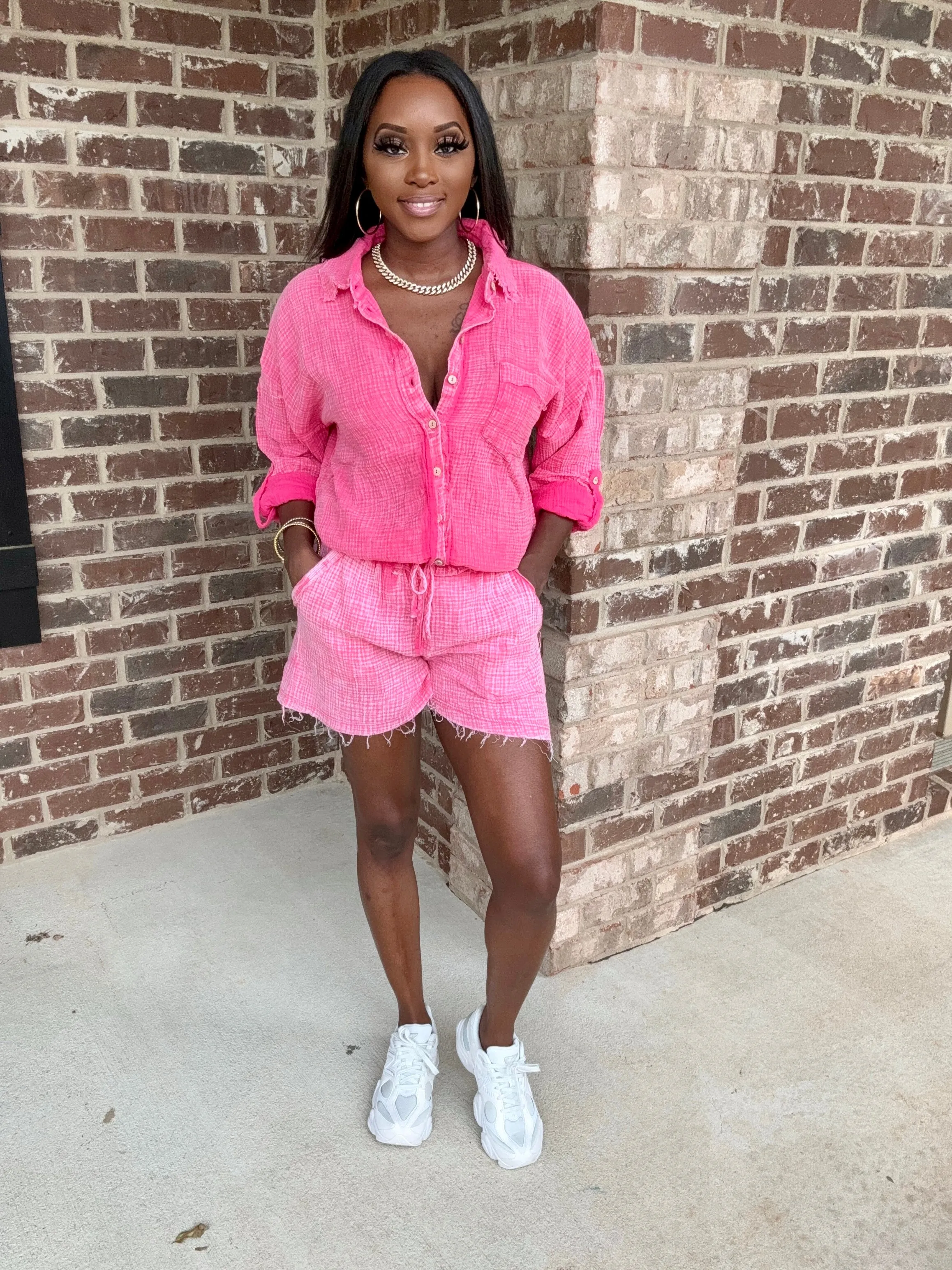 Soft Breeze Shorts Set