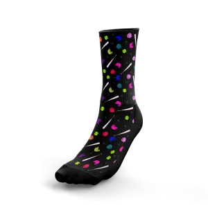 Softball Icons Crew Socks