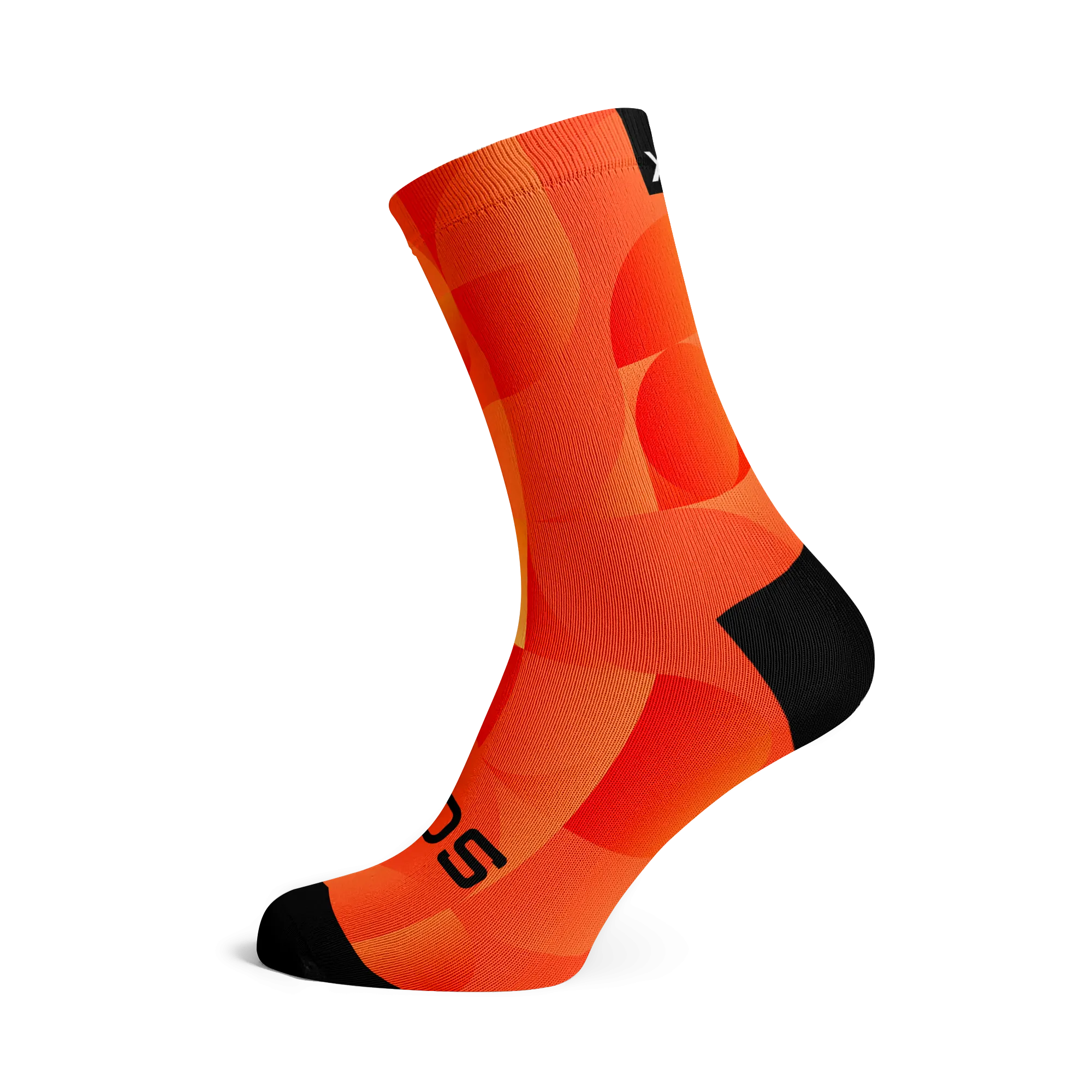 Solid Orange Socks