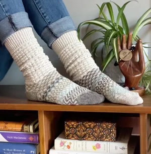 Solmate Fusion Slouch Socks Seashell