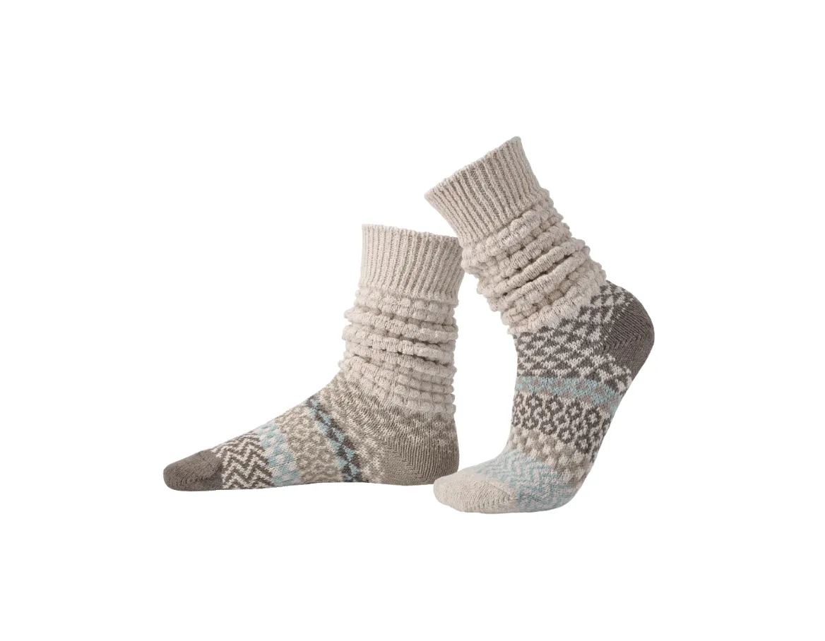 Solmate Fusion Slouch Socks Seashell