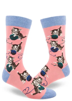 String Cat Men's Socks