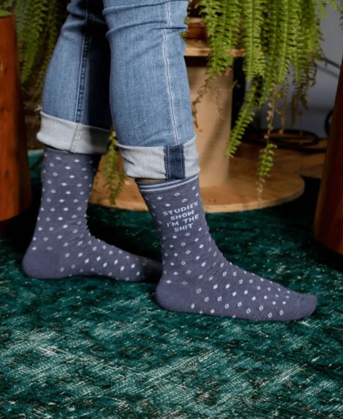 Studies Show I'm The Shit Women's Crew Socks