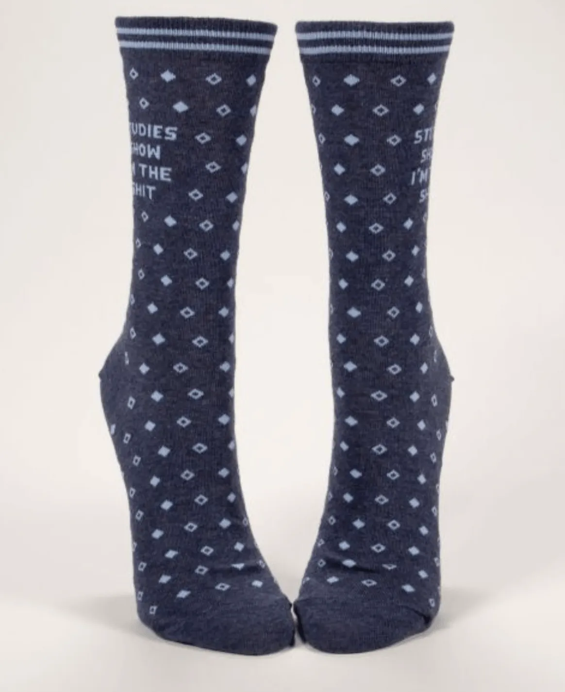 Studies Show I'm The Shit Women's Crew Socks