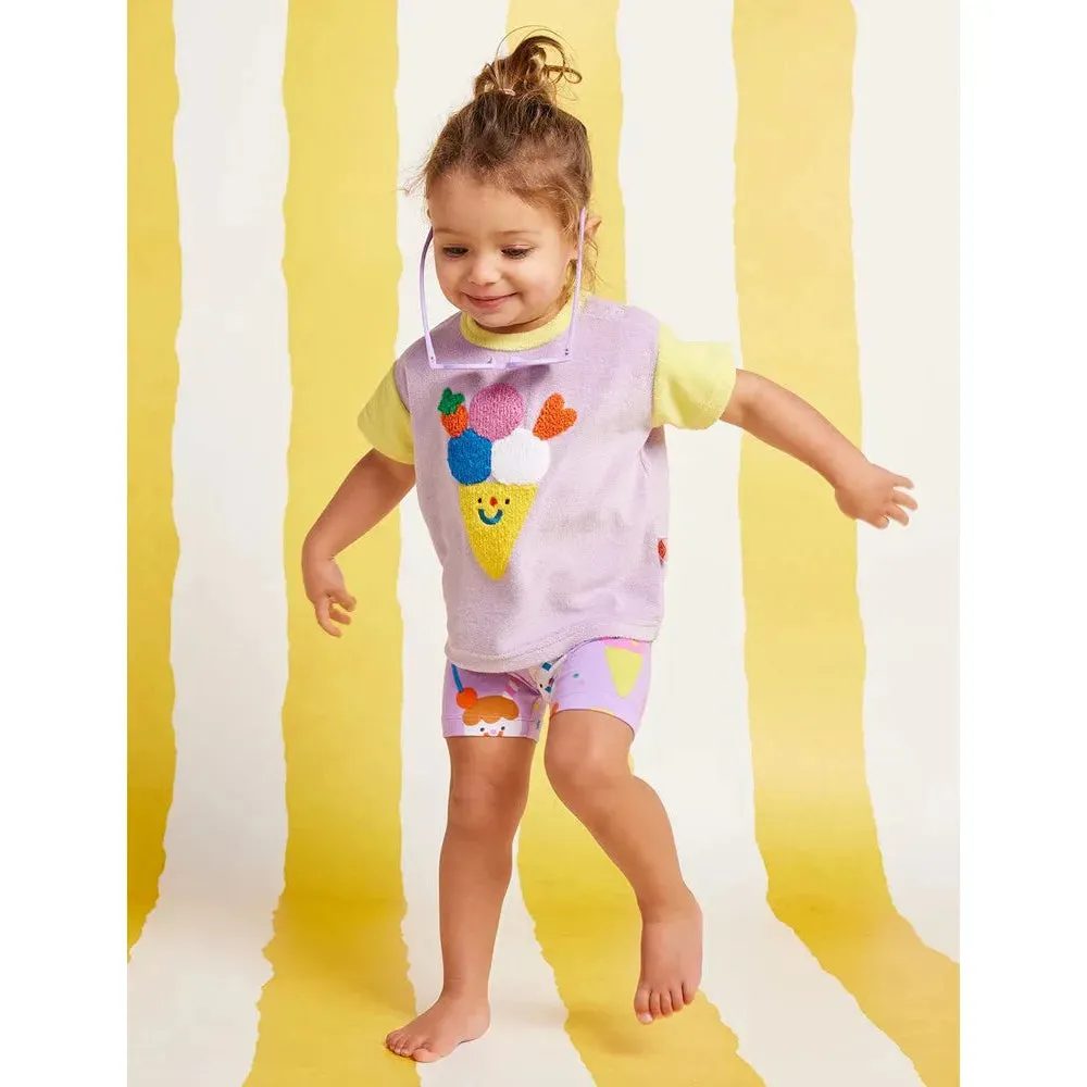 Sundae Funday Kids Bike Shorts