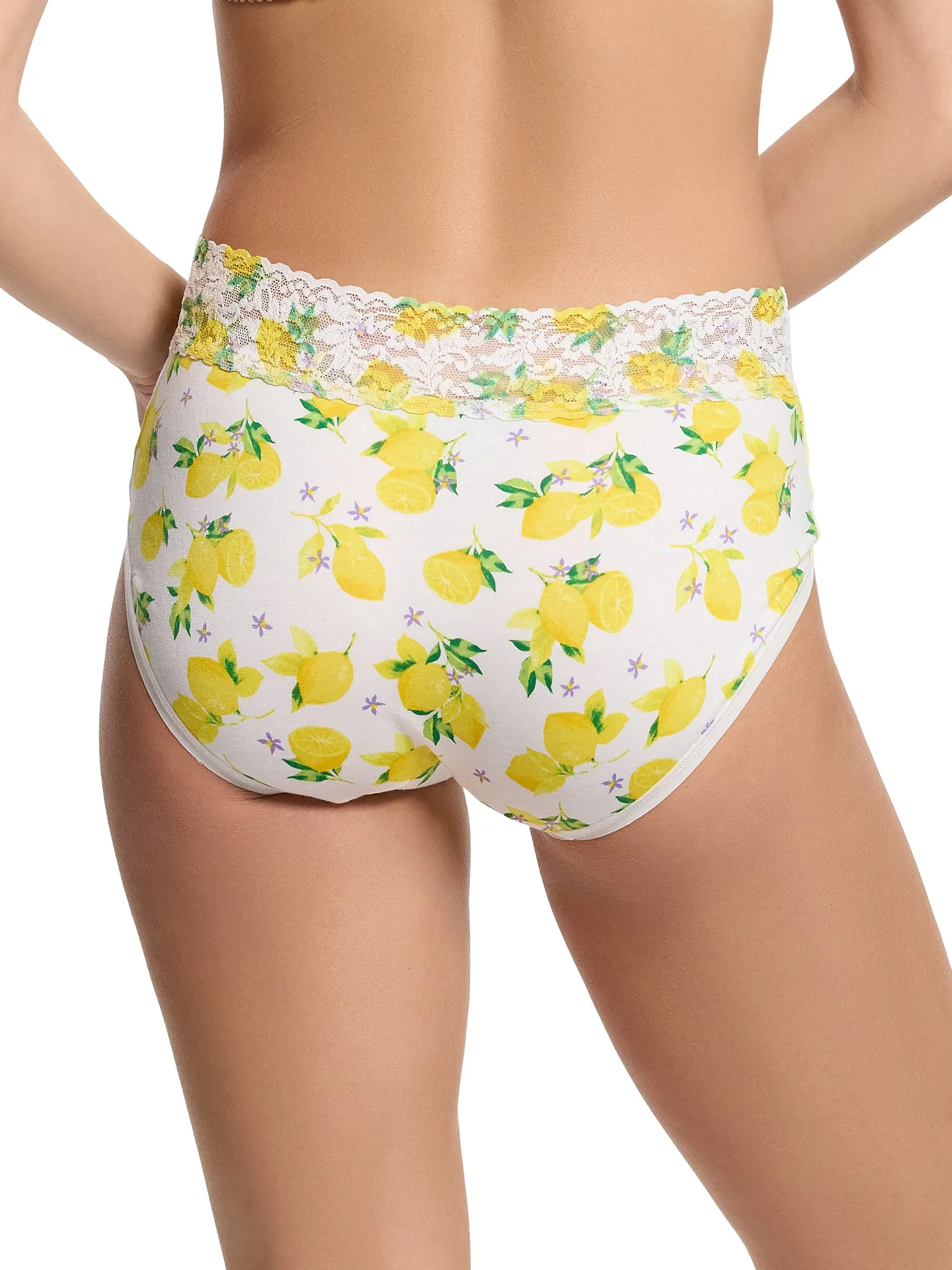 Supima® Cotton Printed French Brief Make Lemonade