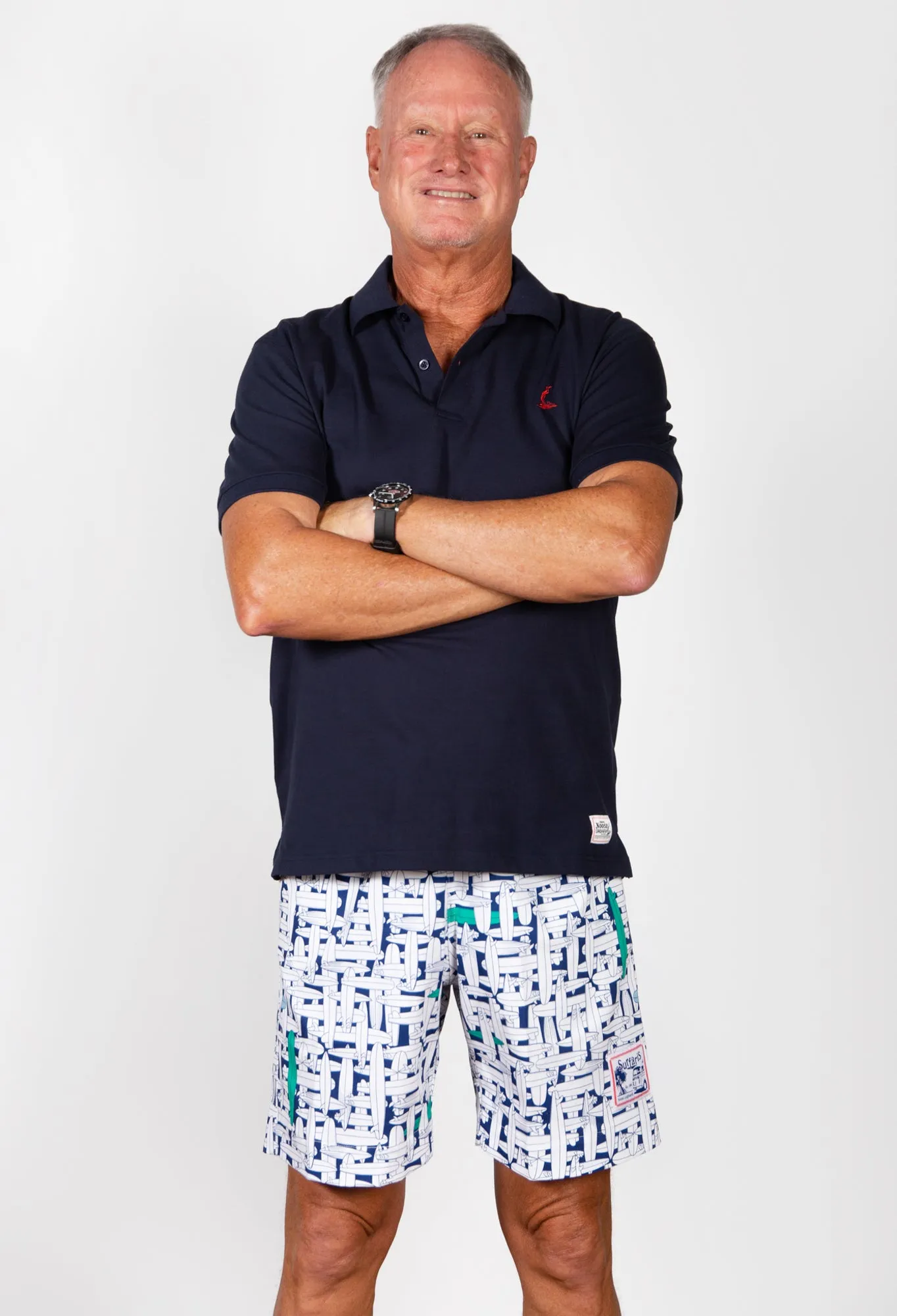 Surfaris Board Quiver Cotton Shorts (Made In Australia)