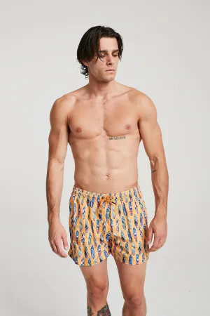 Surfer Swim Shorts In Orange