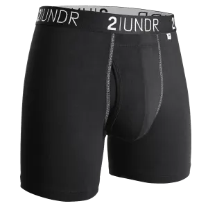 Swing Shift - Boxer Brief - Black & Grey