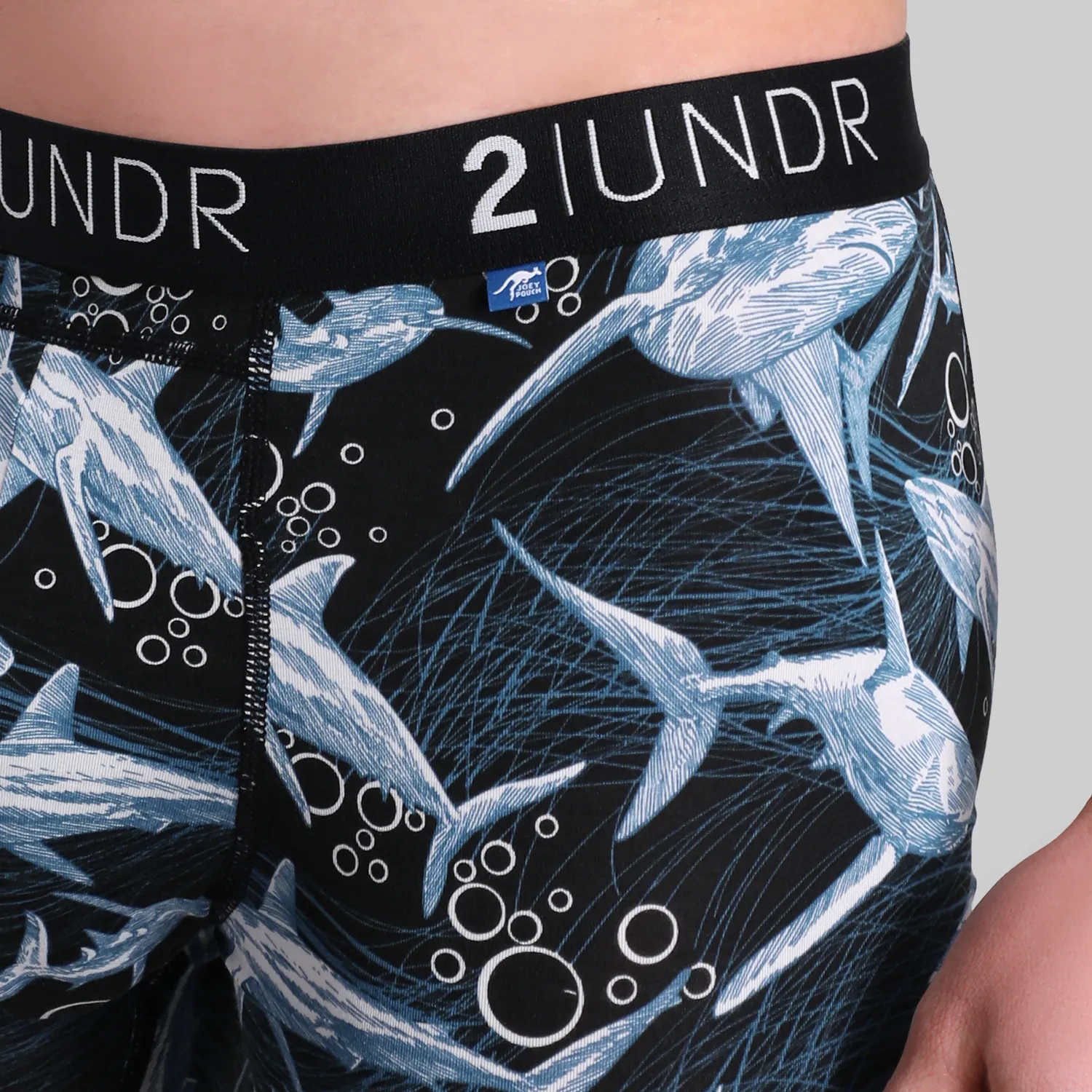 Swing Shift Boxer Brief- Great White