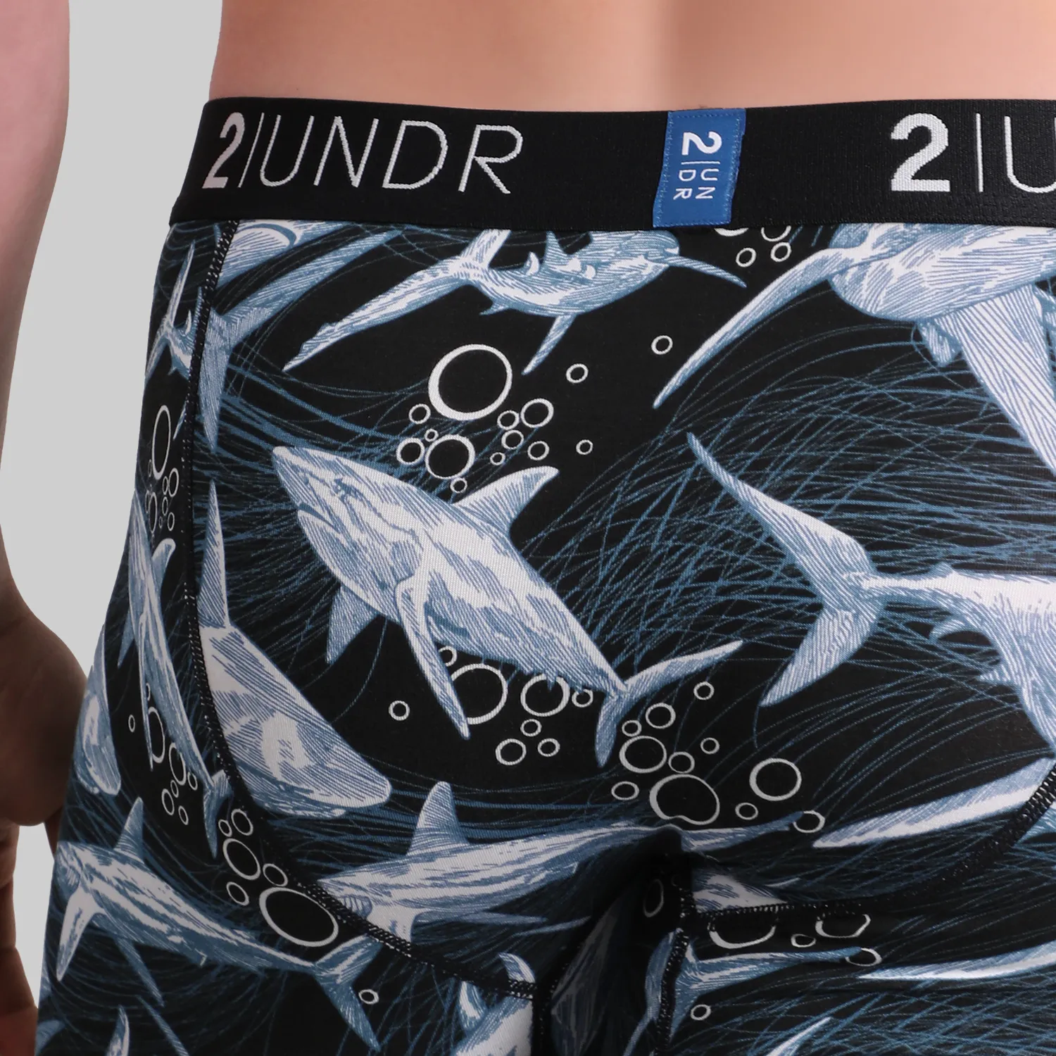 Swing Shift Boxer Brief- Great White