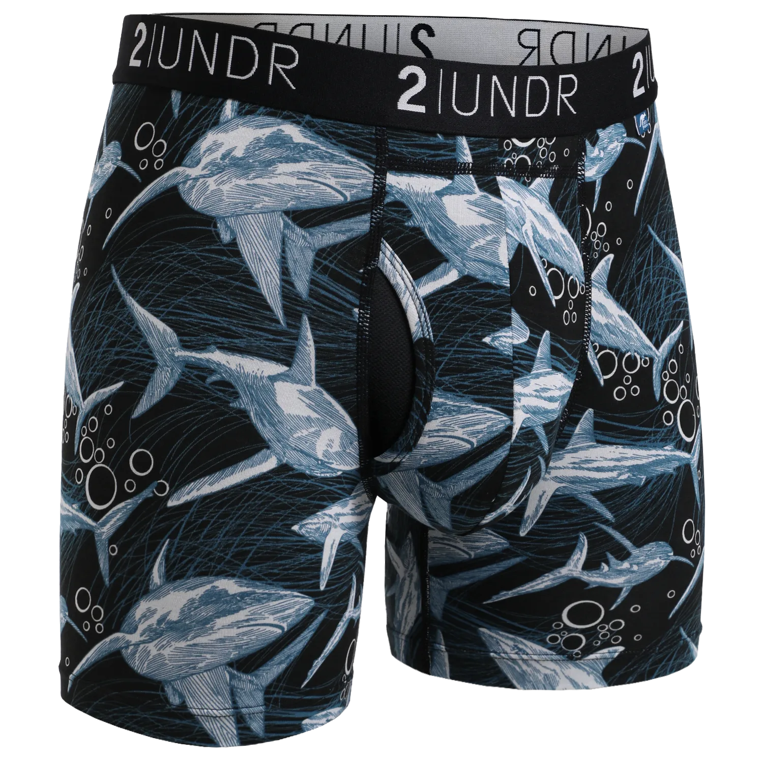 Swing Shift Boxer Brief- Great White