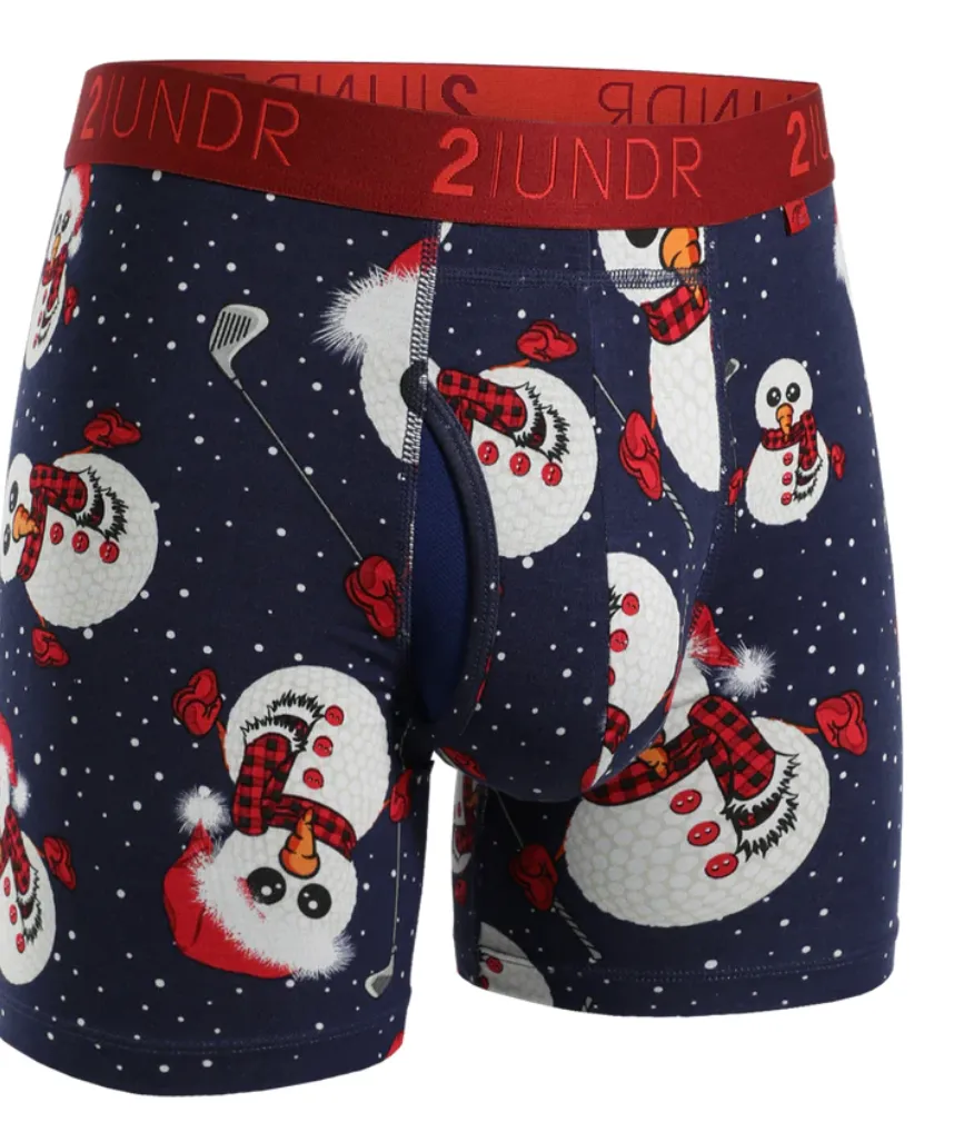 Swing Shift Print 6" Boxer Brief