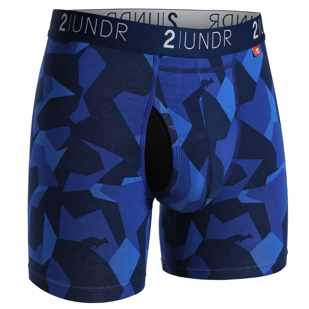 Swing Shift Print 6" Boxer Brief