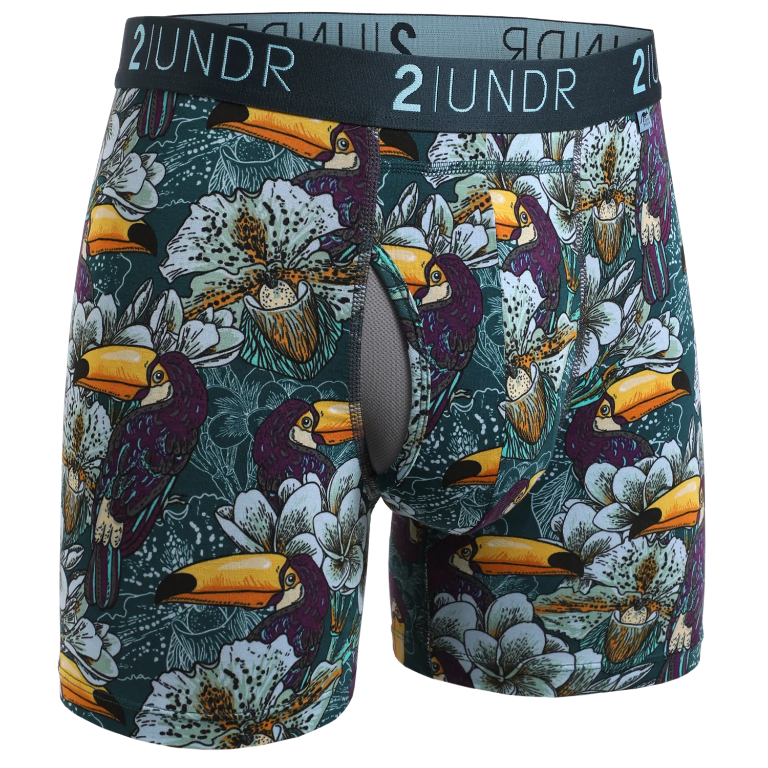 Swing Shift Print 6" Boxer Brief