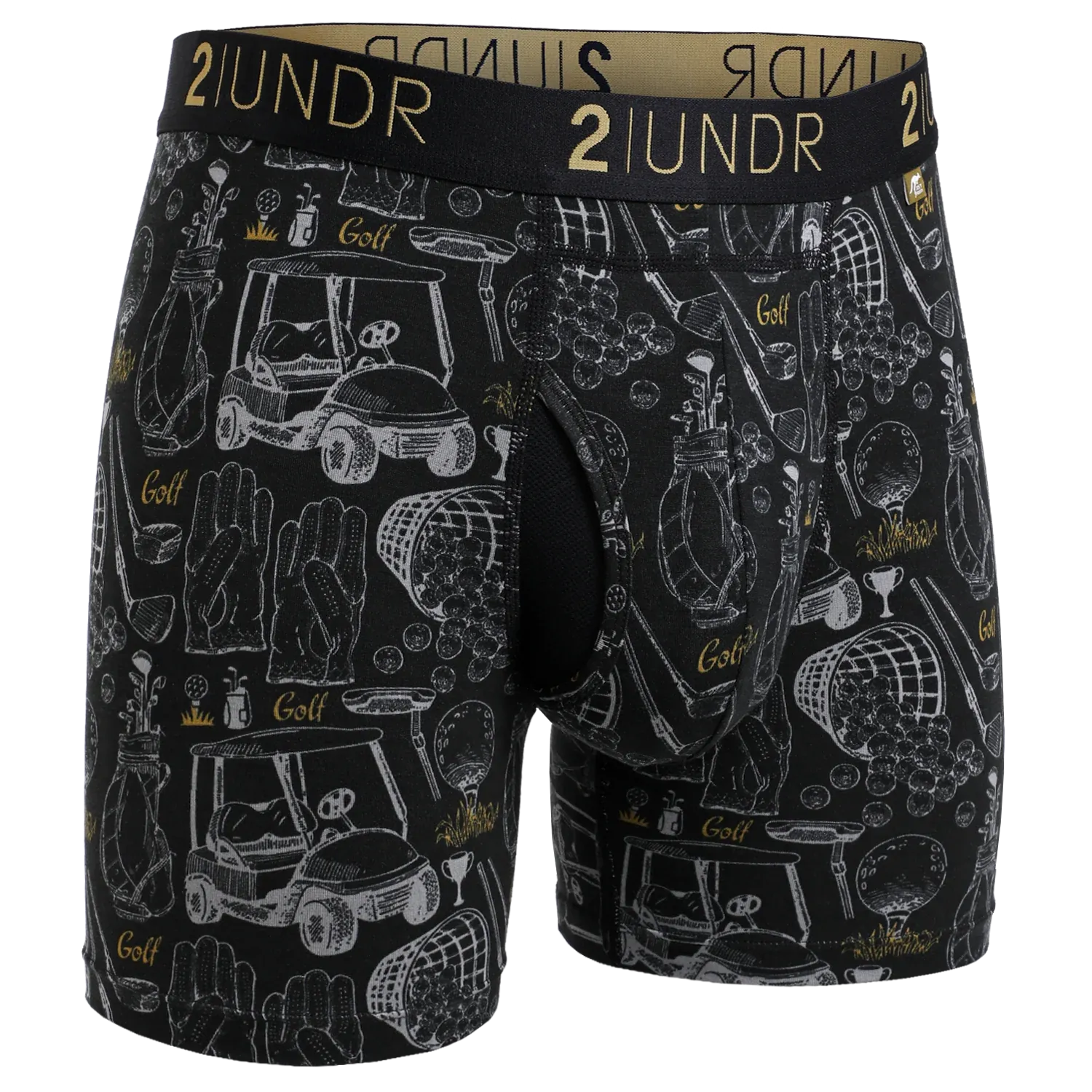 Swing Shift Print 6" Boxer Brief