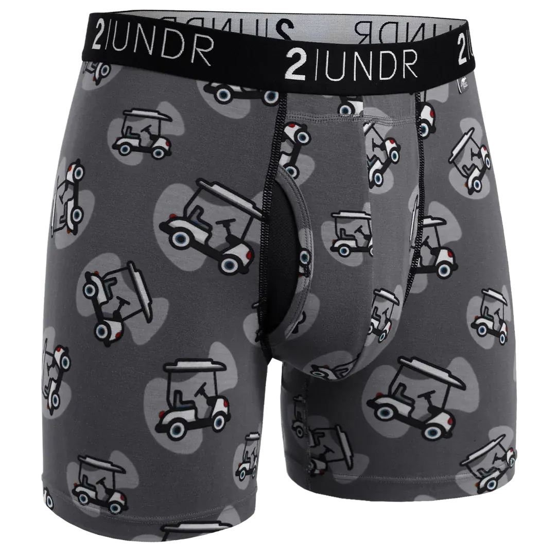 Swing Shift Print 6" Boxer Brief
