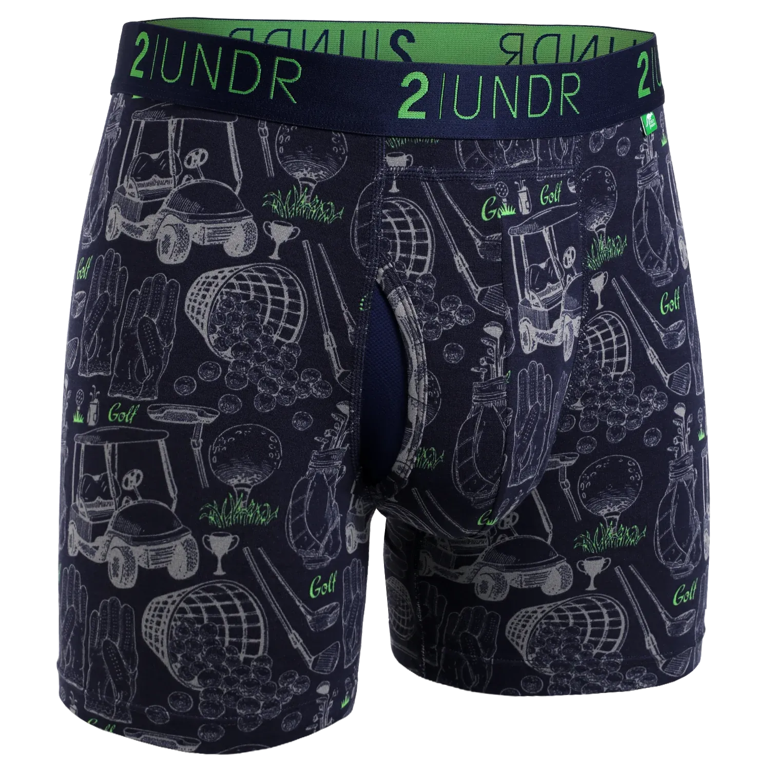 Swing Shift Print 6" Boxer Brief