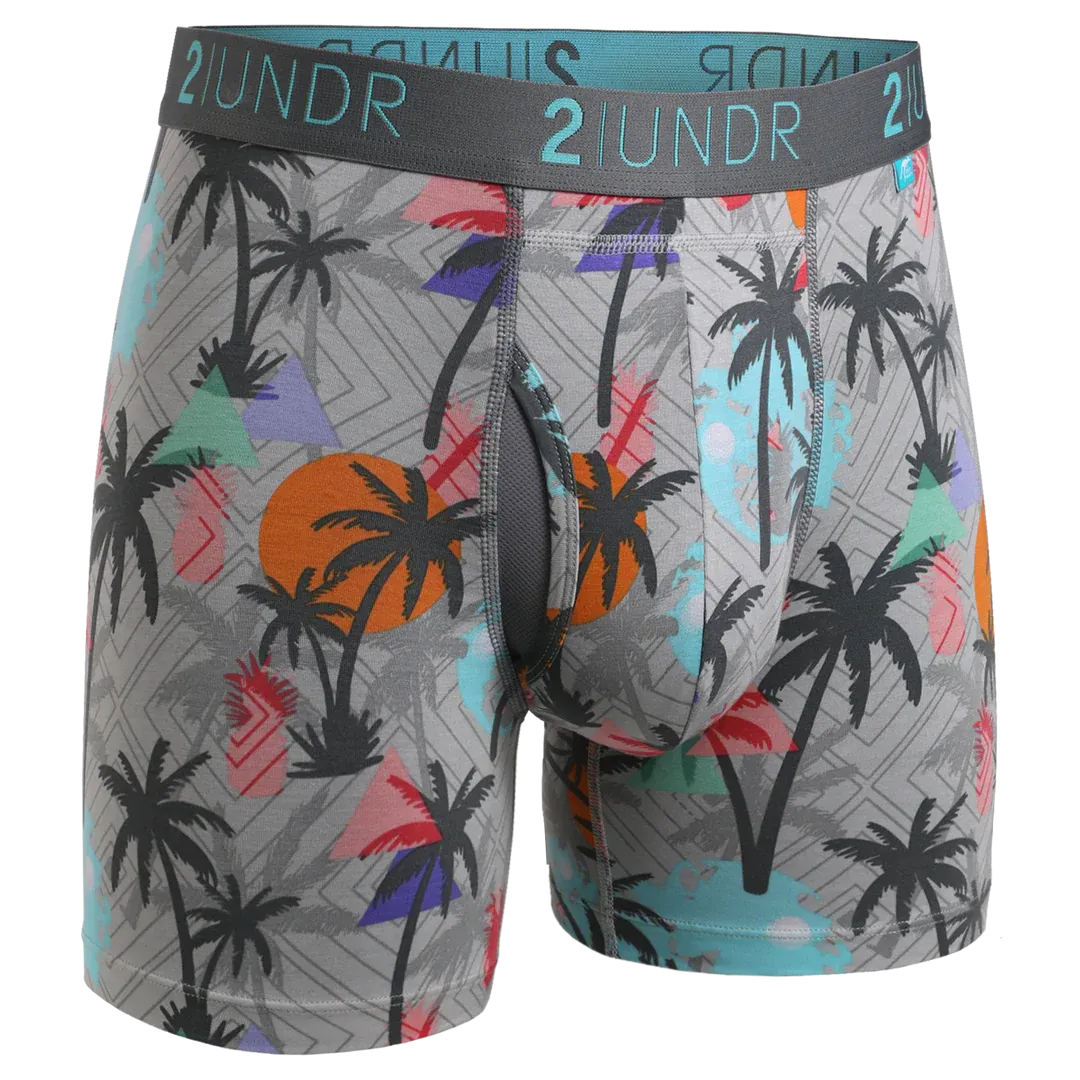 Swing Shift Print 6" Boxer Brief