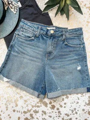 Taylor Rolled High Rise Shorts