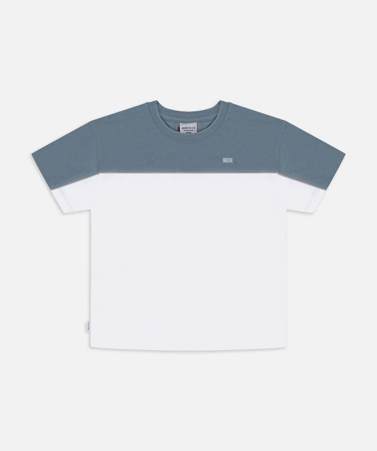 The Sanco Tee - White/Teal