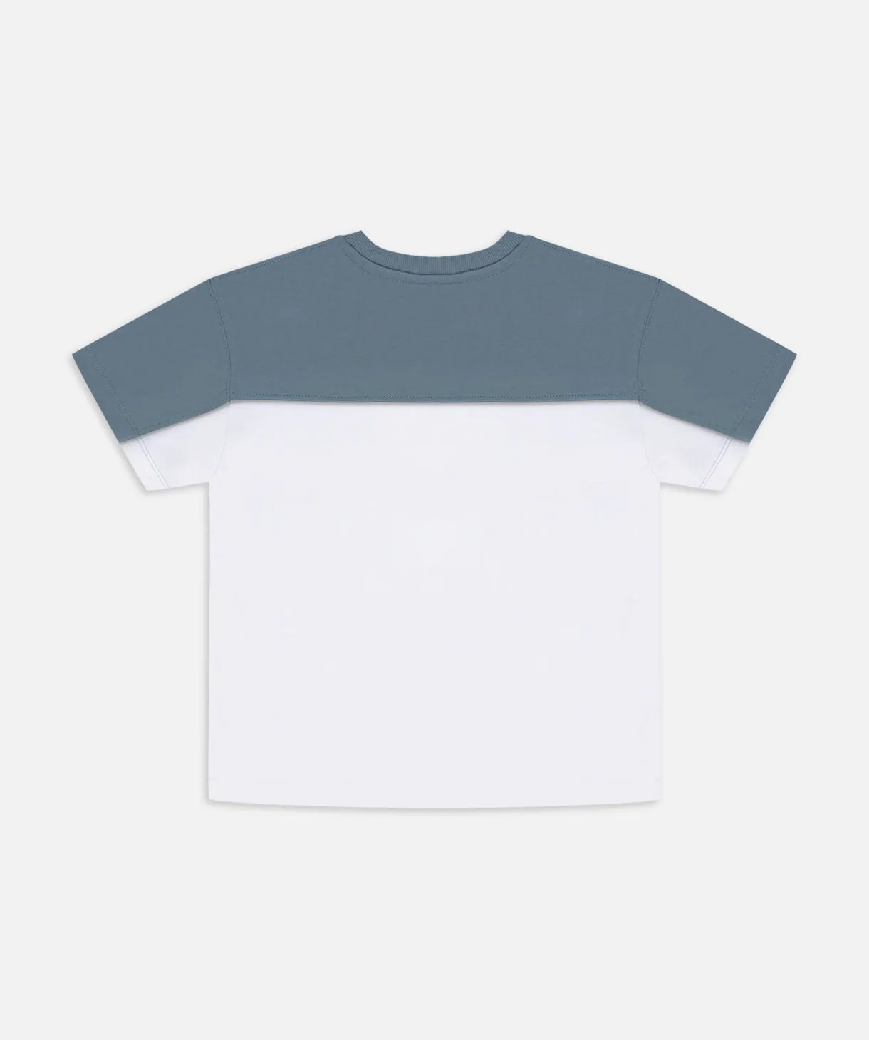 The Sanco Tee - White/Teal