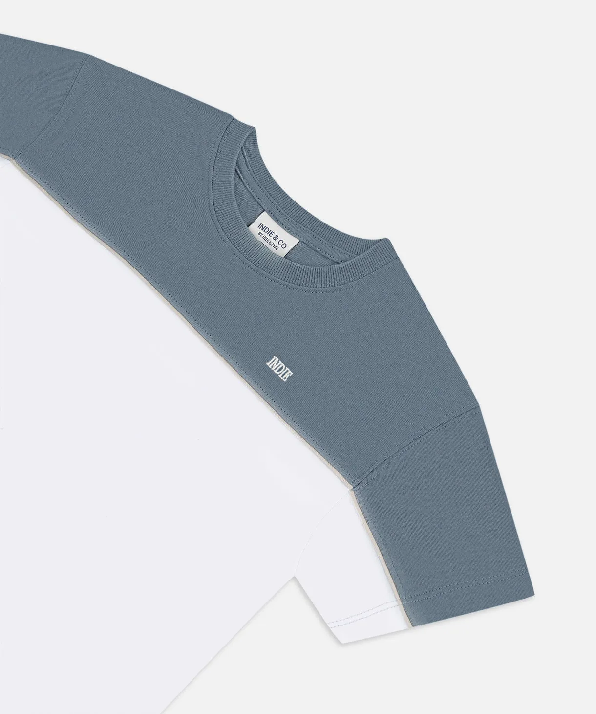 The Sanco Tee - White/Teal