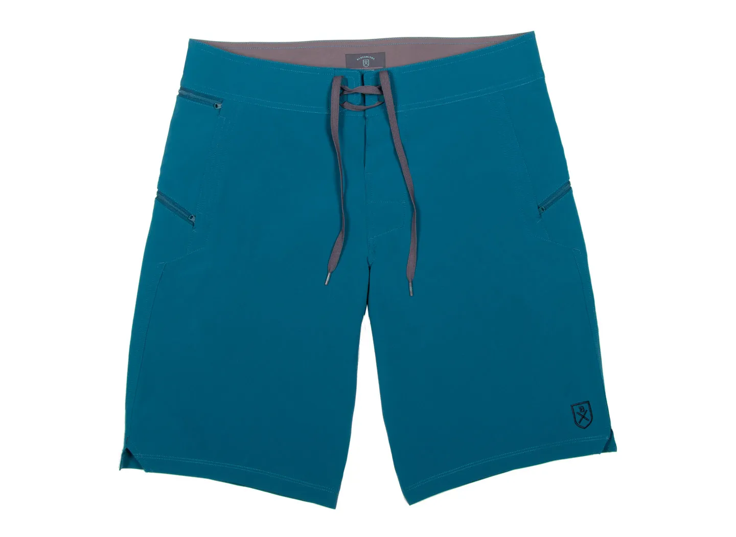 The Spartan Board Shorts -  11" Inseam - Makena Blue