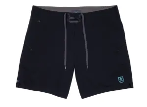 The Spartan Board Shorts -  7" Inseam - Almost Black