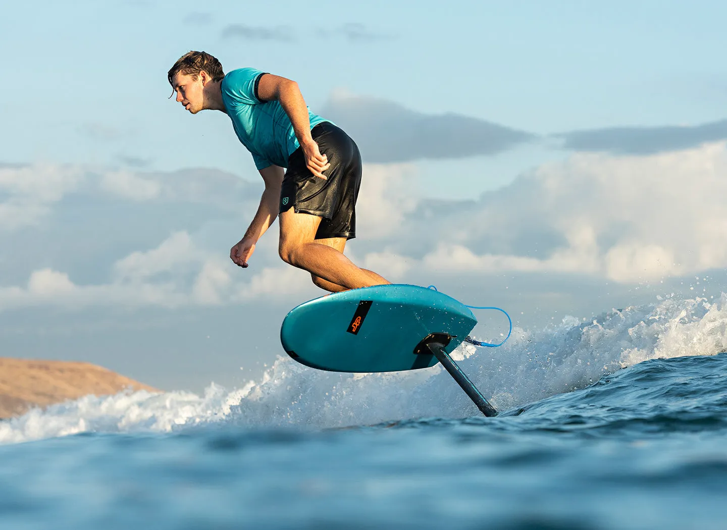 The Spartan Board Shorts -  9" Inseam - Makai Blue