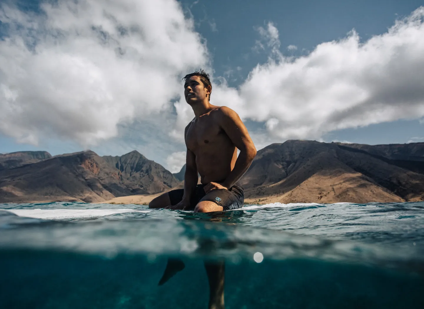 The Spartan Board Shorts -  9" Inseam - Makai Blue